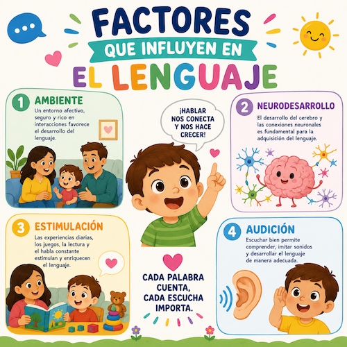 FACTORES QUE INFLUYEN EN EL LENGUAJE