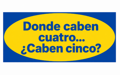 Donde caben 4… ¿Caben 5?